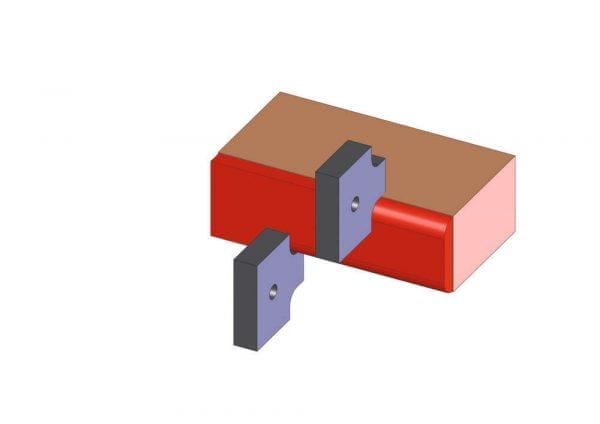 Model of component inside Cehisa Model Pro 12 Industry Line Edgebander
