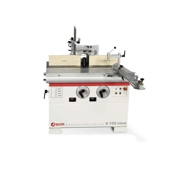 Front shot of the SCM Ti105 Nova Tilting Spindle Moulder With PS Plus Sliding Table