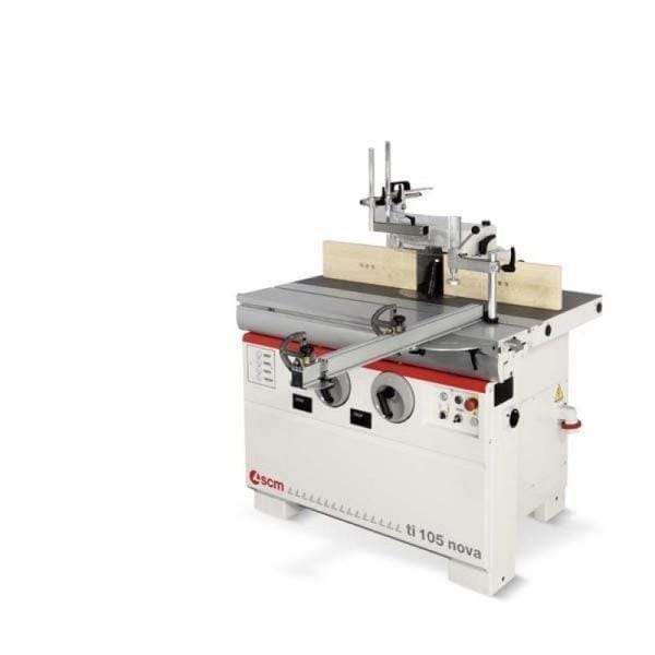 Front shot of the SCM Ti105 Nova Tilting Spindle Moulder With PS Plus Sliding Table