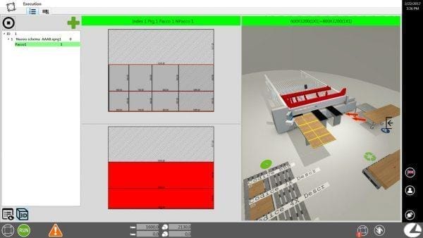 SCM Gabbiani S Beam Saw software