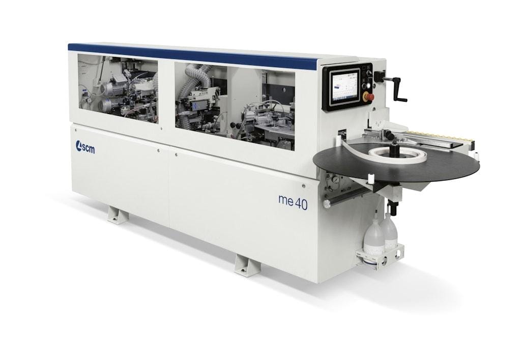 SCM Minimax Model ME40 TR Edgebander with Pre-Milling & Corner Rounding