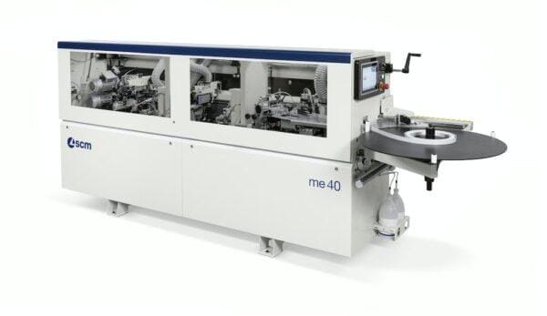 SCM Minimax Model ME40 TR Edgebander with Pre-Milling & Corner Rounding