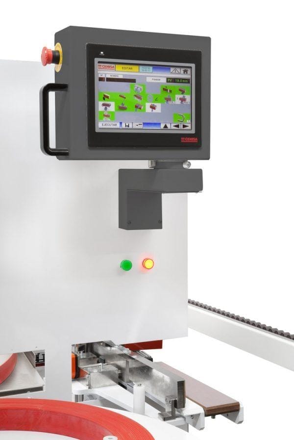 Cehisa Model PRO 12 Industry Line Edgebander Digital screen