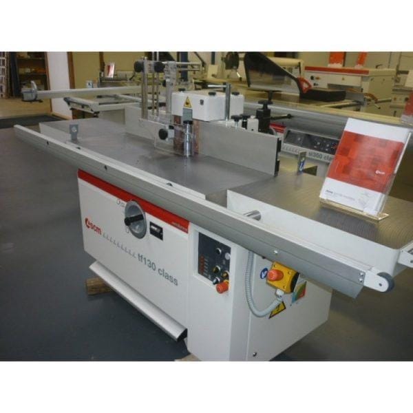 Side shot of the SCM Model TF130-LL Class Spindle Moulder