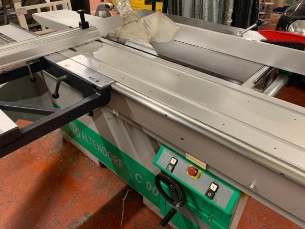 Used Alendorf Model C90 Sliding Table Panel saw - Image 11