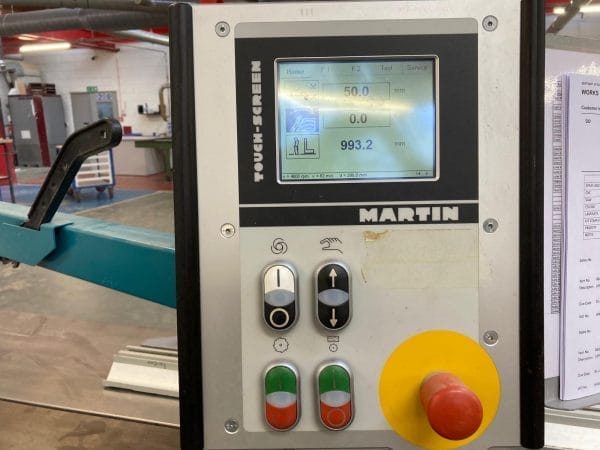 USED Martin T60C Sliding table Panel Saw - Image 4