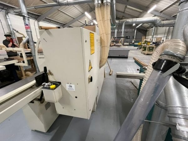 USED SCM Model Compact 23K Automatic Throughfeed Planer Moulder - Image 5