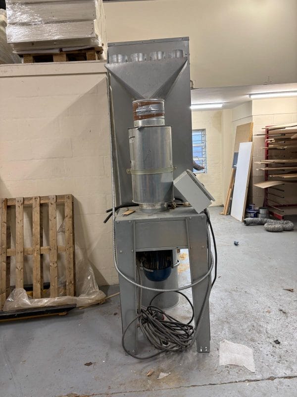 USED Fully Clad 3 Bin Dust Extractor - Image 2