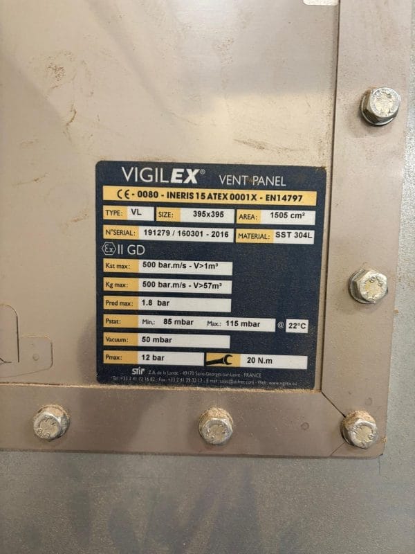USED Fully Clad 3 Bin Dust Extractor - Image 5