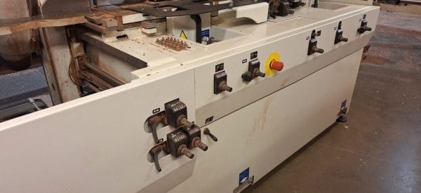 Used SCM Model Profiset 60EP 6 Head Automatic Throughfeed Planer Moulder - Image 6