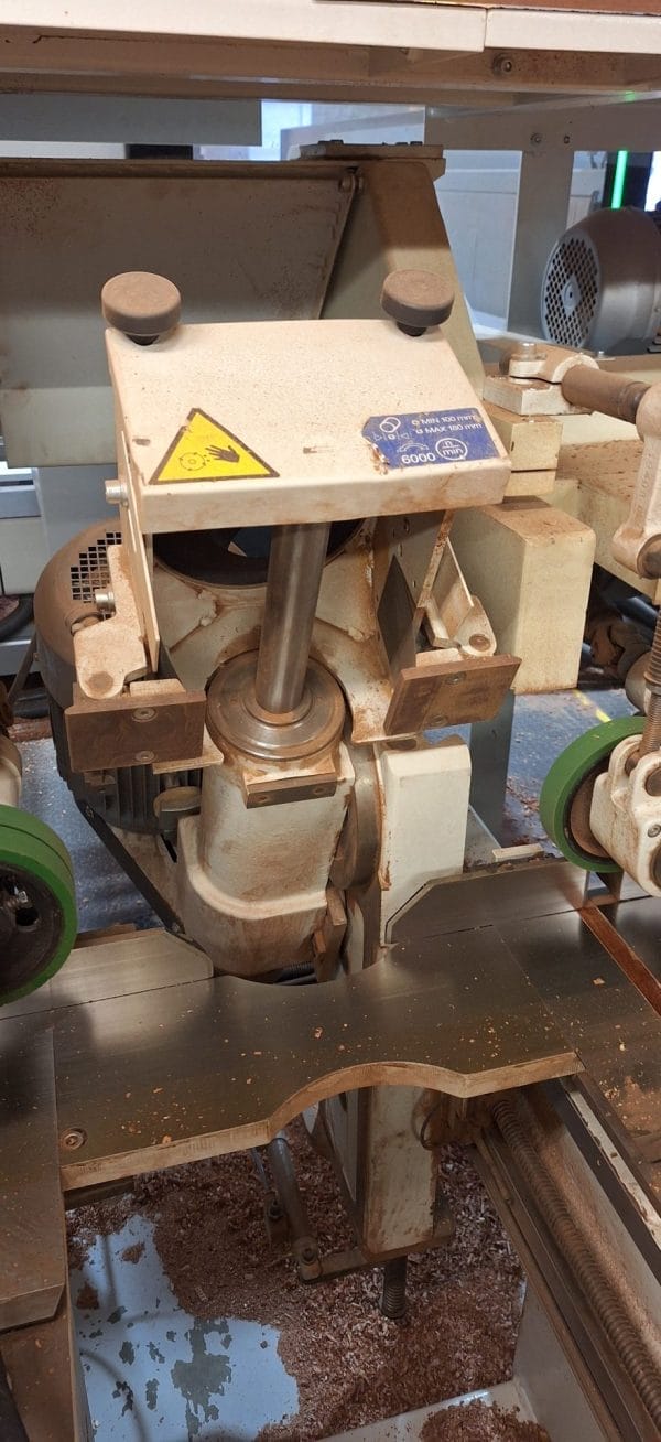 Used SCM Model Profiset 60EP 6 Head Automatic Throughfeed Planer Moulder - Image 9